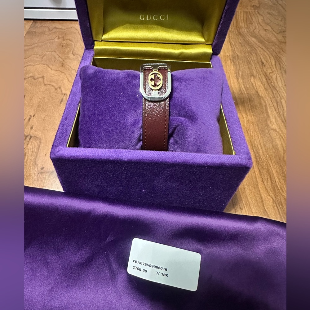 Gucci leather bracelet - Picture 5 of 6